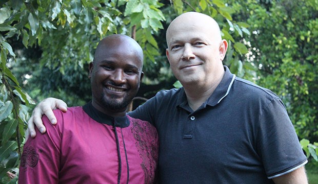 Petr_with_brother Petr_with_brother